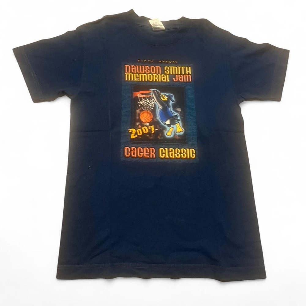 2007 Dawson Smith Memorial Jam black cotton t-shirt Vintage Tee